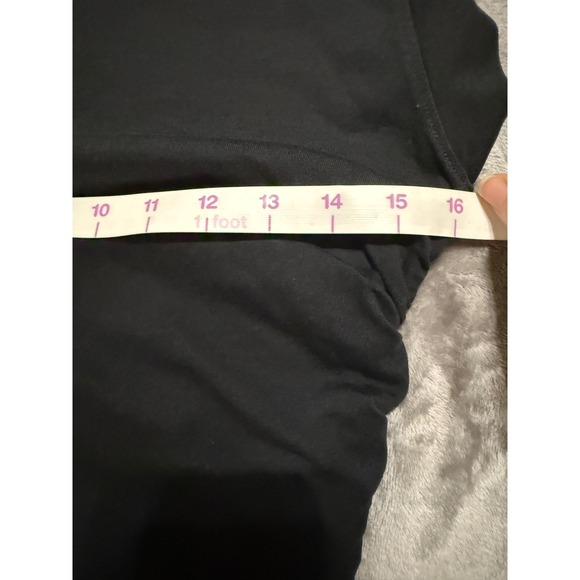 NWT Madewell Black Size‎ XS Side-Cinch Muscle Tee Causal Y2K Soft Comfortable - Picture 6 of 8